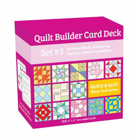 Quilt Builder Card Deck Set #3 - Stitch - Durango, Colorado Quilt & Sewing Shop