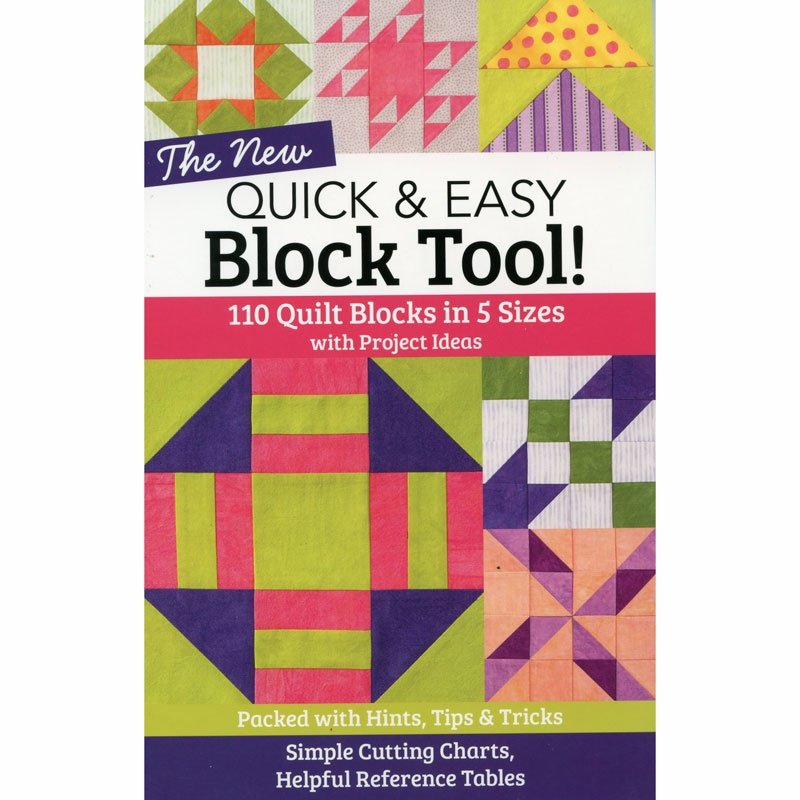 The NEW Quick & Easy Block Tool Book - Stitch - Durango, Colorado Quilt & Sewing Shop