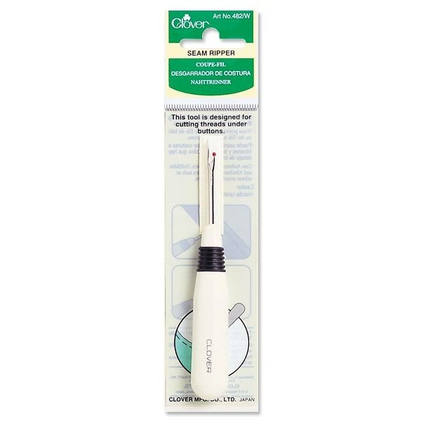 Clover Seam Ripper White - Stitch - Durango, Colorado Quilt & Sewing Shop