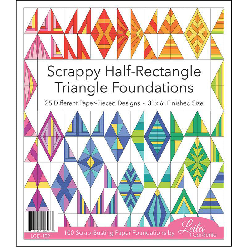 Scrappy Half-Rect Triangle 3x6 - Stitch - Durango, Colorado Quilt & Sewing Shop