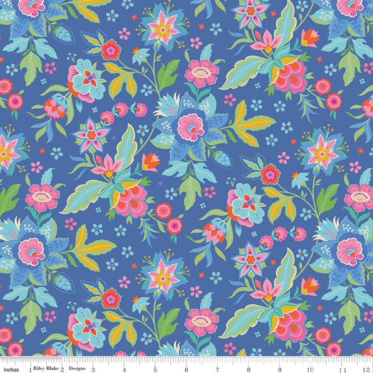 Kipling Gardens - Main Blueberry - Stitch - Durango, Colorado Quilt & Sewing Shop