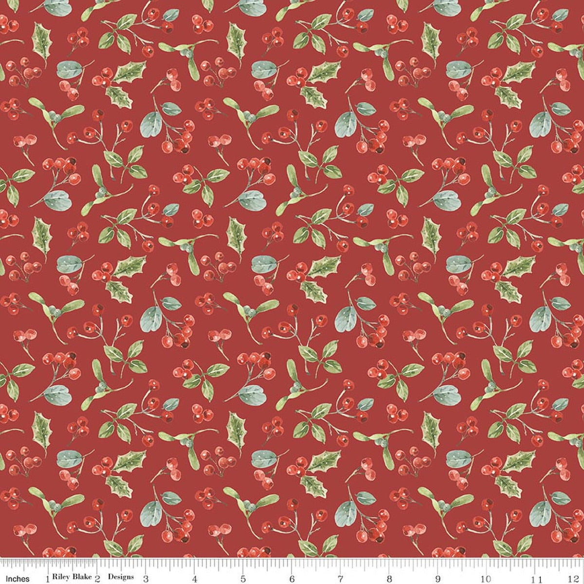 Holiday Spirit - Berries - Red - Stitch - Durango, Colorado Quilt & Sewing Shop