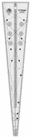 Creative Grids 10 Degree Wedge Ruler - Stitch - Durango, Colorado Quilt & Sewing Shop