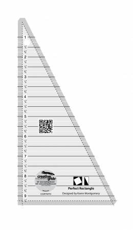 Creative Grids Perfect Rectangle Ruler 9-1/2in Quilt Ruler - Stitch - Durango, Colorado Quilt & Sewing Shop