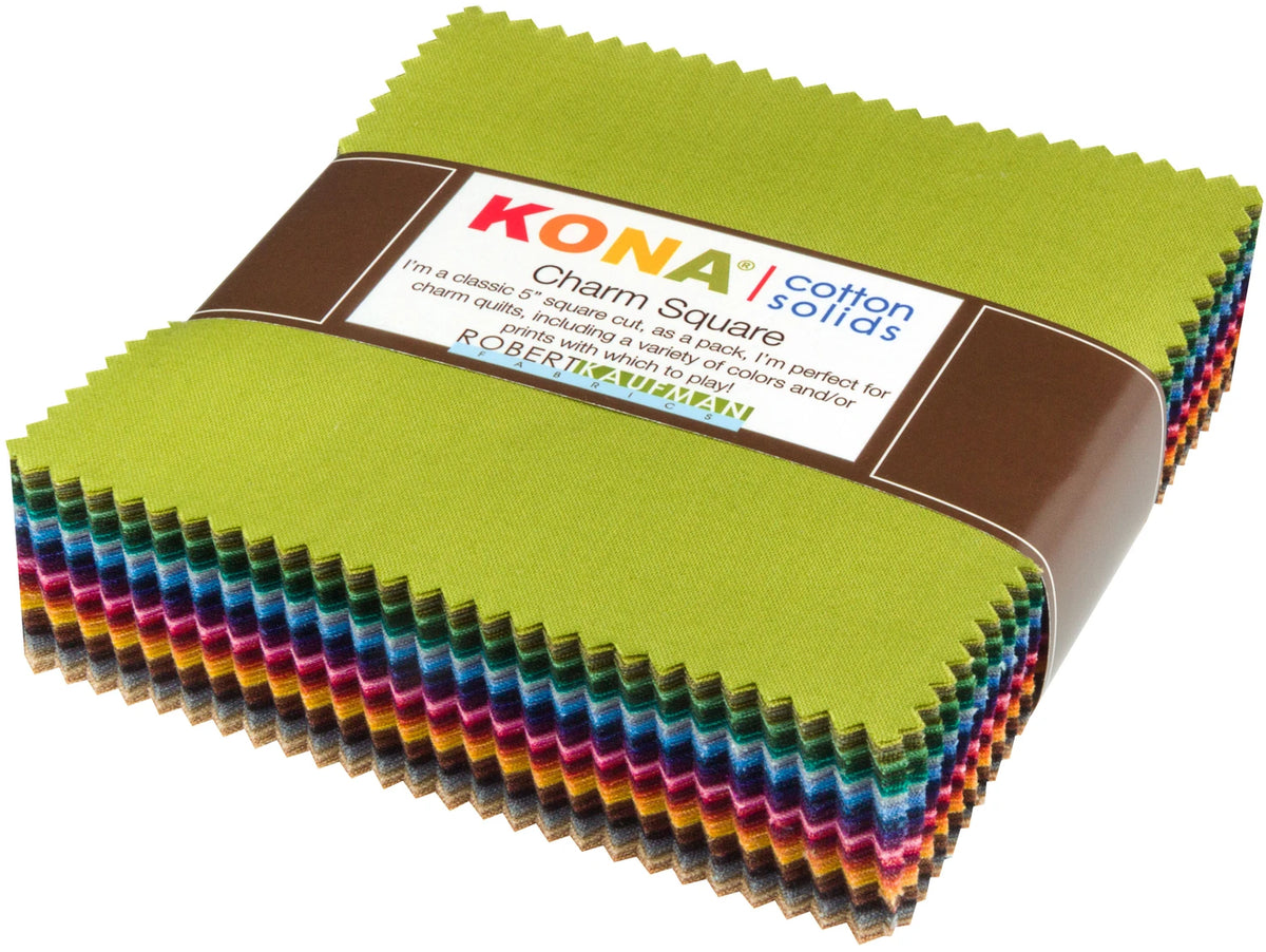 Kona Cotton Solids 5" square - Stitch - Durango, Colorado Quilt & Sewing Shop
