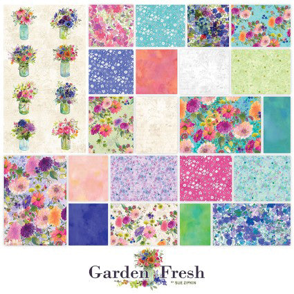 Clothworks Garden Fresh FQB - Stitch - Durango, Colorado Quilt & Sewing Shop
