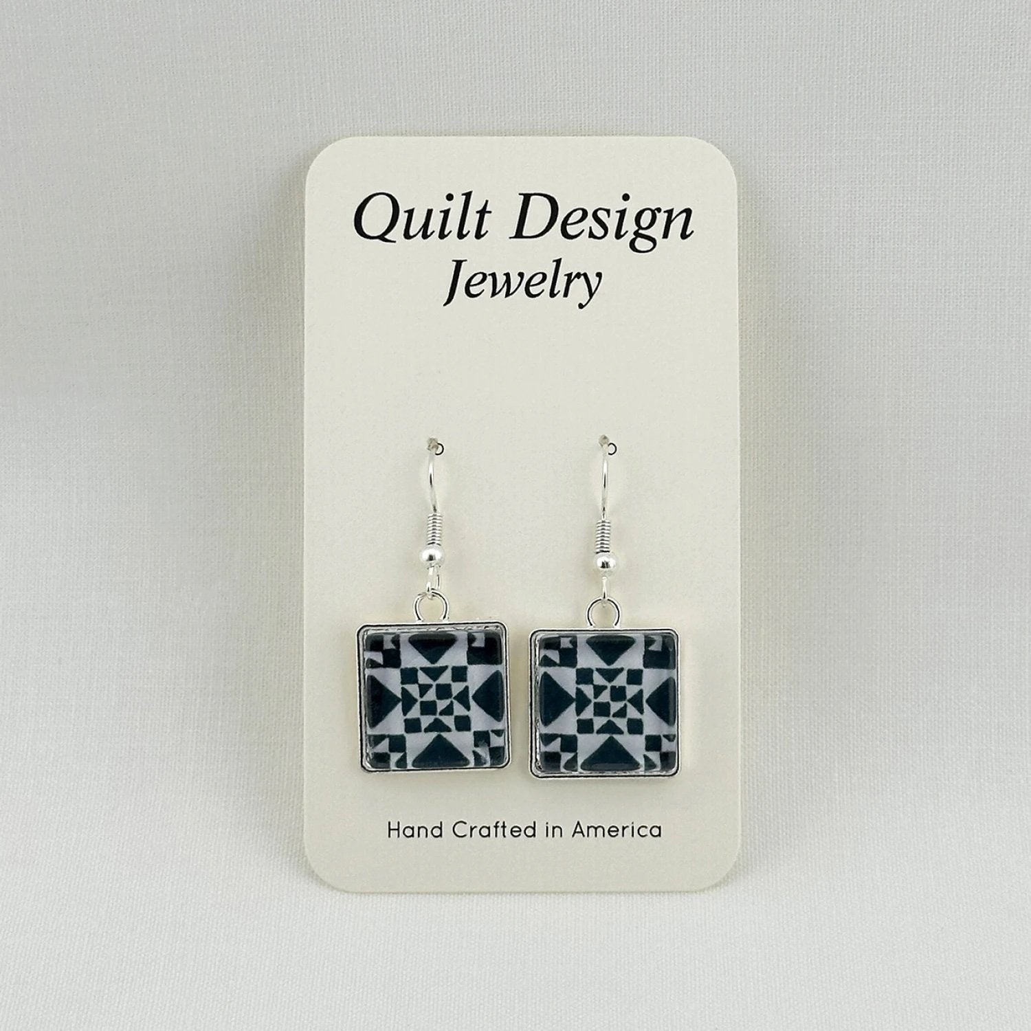Quilt Earrings Galiant Star - Stitch - Durango, Colorado Quilt & Sewing Shop