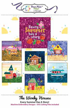 The Wonky Houses Table Runner - Summer - Stitch - Durango, Colorado Quilt & Sewing Shop