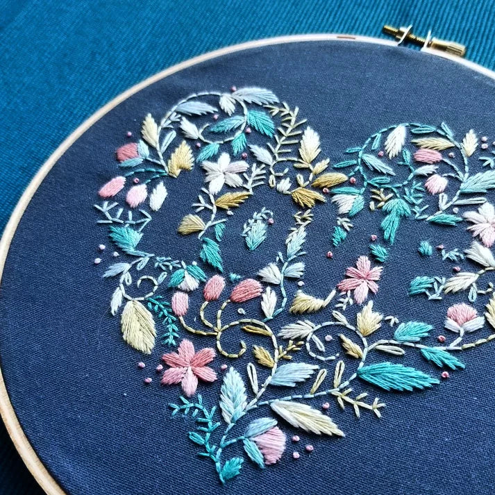 Hand Embroidery Love - Stitch - Durango, Colorado Quilt & Sewing Shop