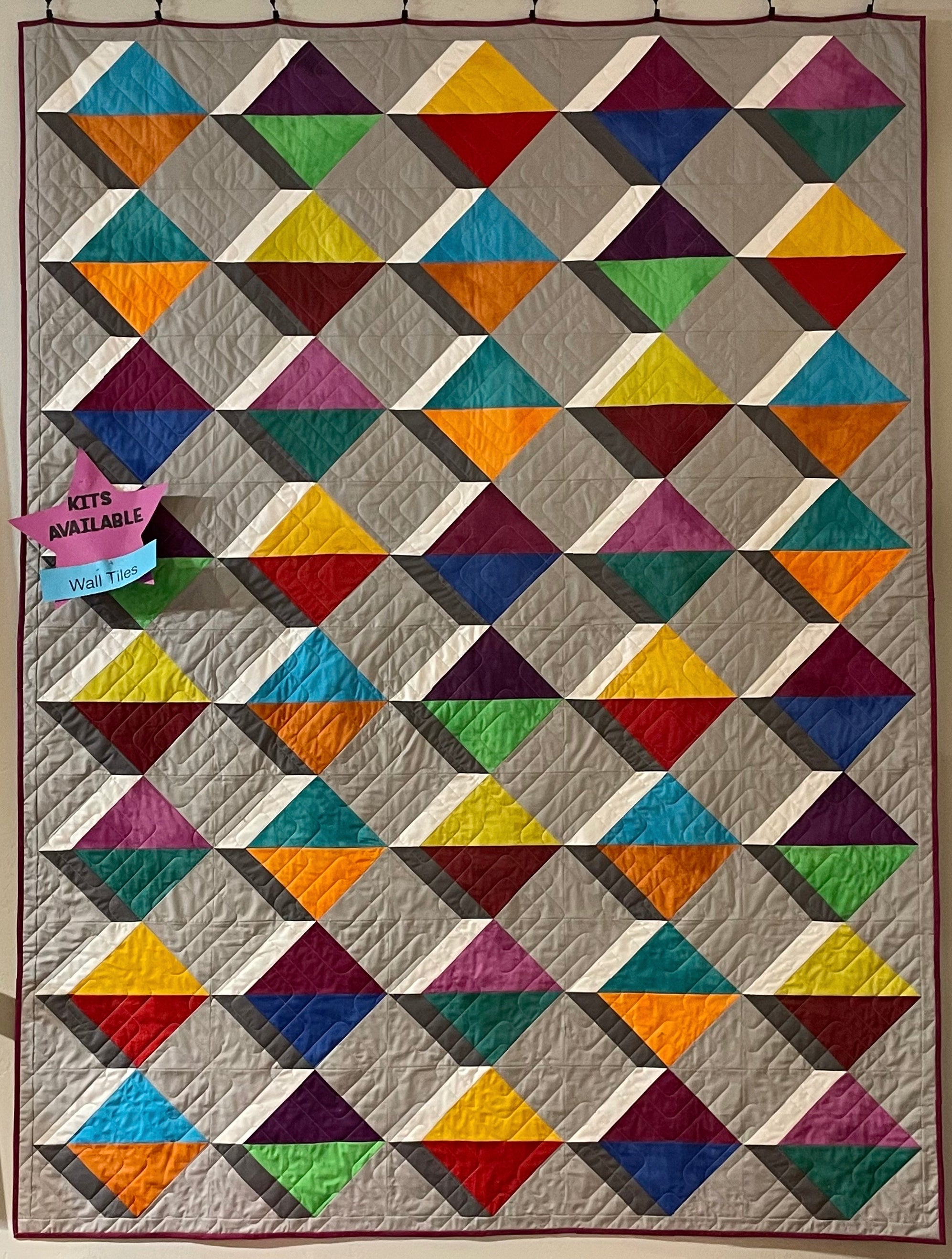 Wall Tiles Quilt Kit - Stitch - Durango, Colorado Quilt & Sewing Shop