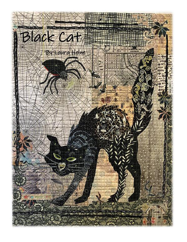 Laura Heine Black Cat - Stitch - Durango, Colorado Quilt & Sewing Shop