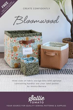 Bloomwood Simple Storage Cubes Paper Pattern - Stitch - Durango, Colorado Quilt & Sewing Shop