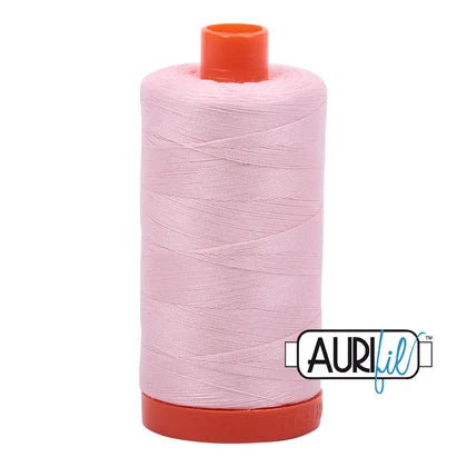 Aurifil Large Spool - Color Pale Pink 2410 - Stitch - Durango, Colorado Quilt & Sewing Shop