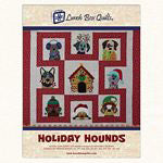 Holiday Hounds Applique Machine Embroidery Designs - Stitch - Durango, Colorado Quilt & Sewing Shop