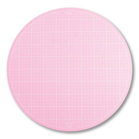 Rotating Cutting Mat 16in diameter (pink) - Stitch - Durango, Colorado Quilt & Sewing Shop