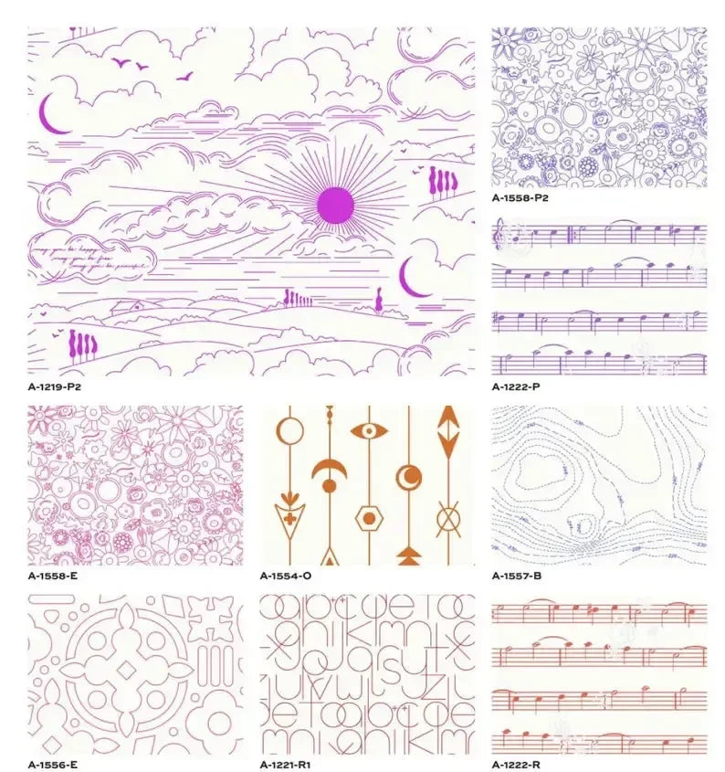 Andover Sun Print Whisper FQ Bundle - Stitch - Durango, Colorado Quilt & Sewing Shop