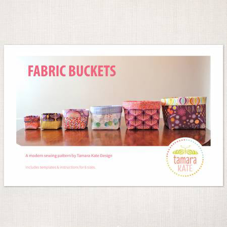 Fabric Buckets Sewing Pattern - Stitch - Durango, Colorado Quilt & Sewing Shop