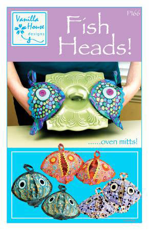 Fish Heads Oven Mitts - Stitch - Durango, Colorado Quilt & Sewing Shop