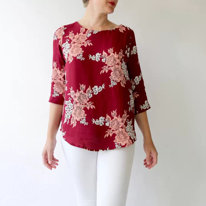 RAE Beatrix Top 6 sizes XS-XL - Stitch - Durango, Colorado Quilt & Sewing Shop