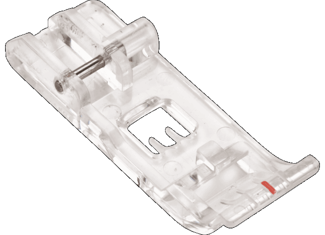 Bernette Serger Standard Presser Foot Clear Sole - Stitch - Durango, Colorado Quilt & Sewing Shop