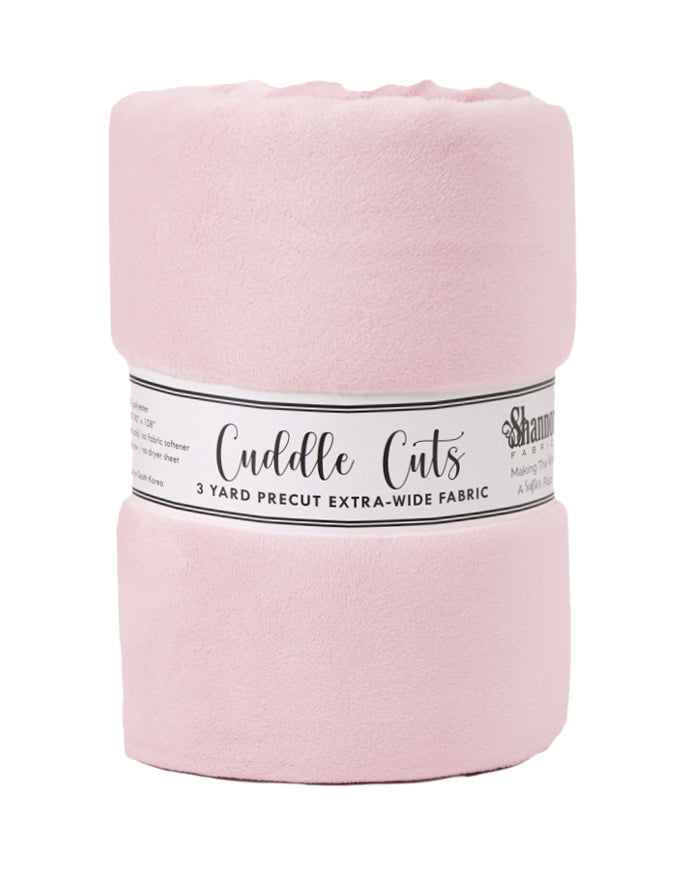 Cuddle Cuts Blush 3 Yards WB - Stitch - Durango, Colorado Quilt & Sewing Shop