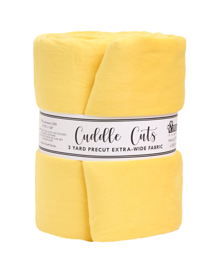 Cuddle Cuts Sunshine 3 Yards WB - Stitch - Durango, Colorado Quilt & Sewing Shop