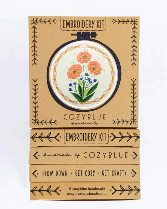 Cozyblue Emb Kit - True Bloom - Stitch - Durango, Colorado Quilt & Sewing Shop