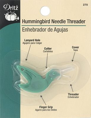 Hummingbird Needle Threader - Stitch - Durango, Colorado Quilt & Sewing Shop