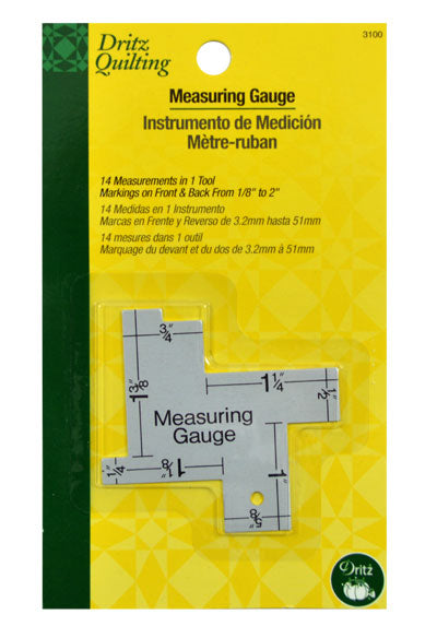 Measuring Gauge - Stitch - Durango, Colorado Quilt & Sewing Shop