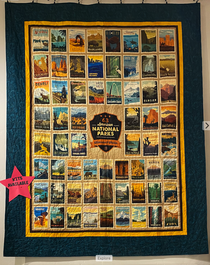 National Parks Wilderness Kit - Stitch - Durango, Colorado Quilt & Sewing Shop