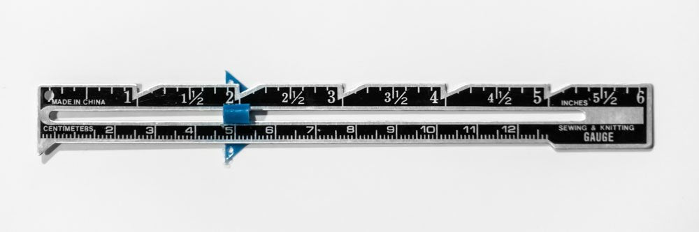 Sewing Gauge With Slide Marker - Stitch - Durango, Colorado Quilt & Sewing Shop