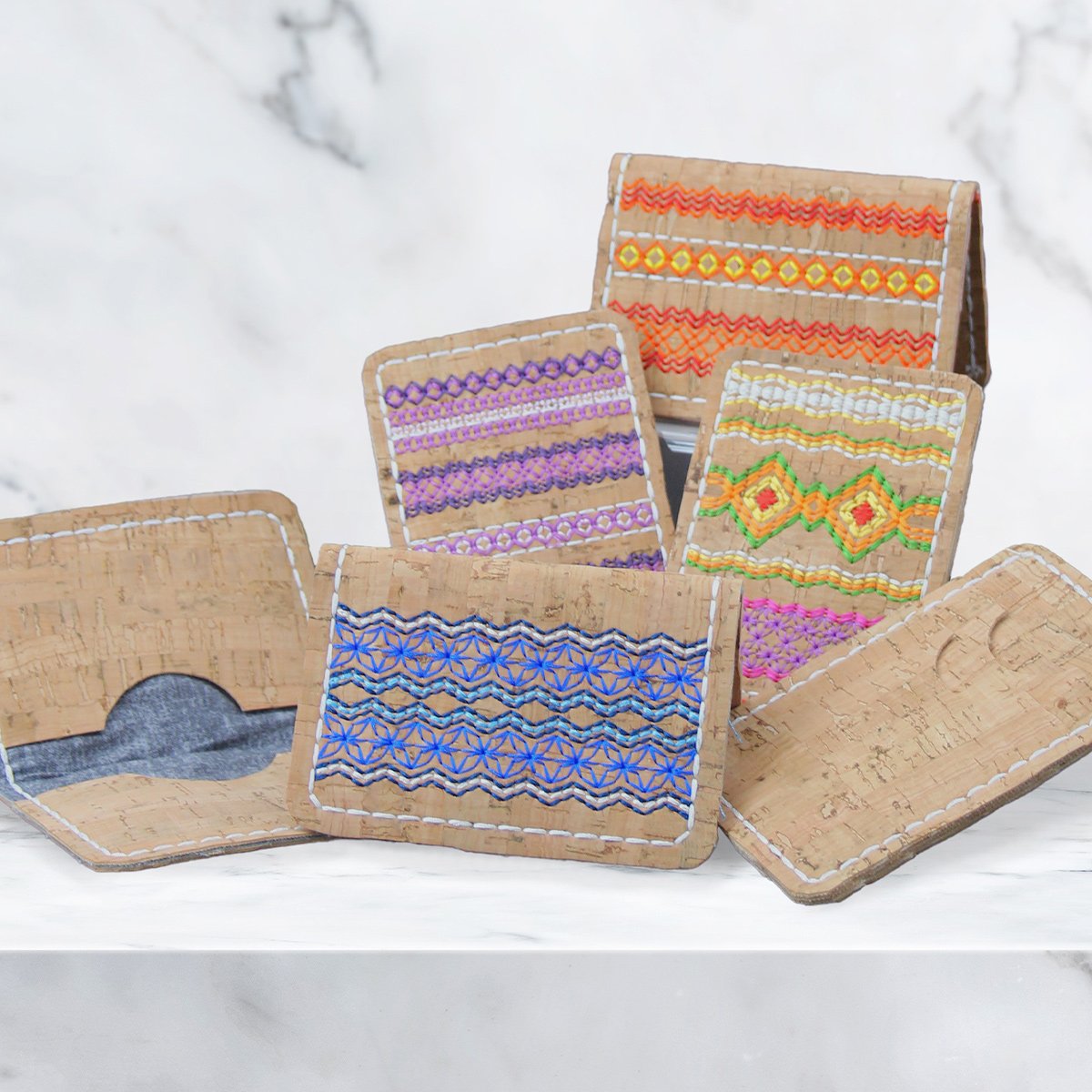 Tapestry Cork Wallets - Stitch - Durango, Colorado Quilt & Sewing Shop