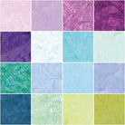 RB Batiks Hand-Dyes Misty Meadows Layer Cake - Stitch - Durango, Colorado Quilt & Sewing Shop
