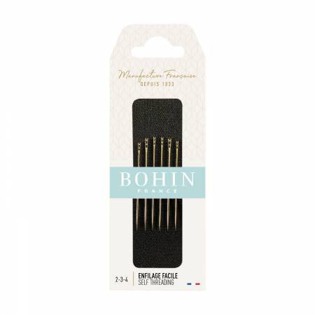 Self Easy Threading Needles Assorted Sizes 2 - 3 - 4 - Stitch - Durango, Colorado Quilt & Sewing Shop