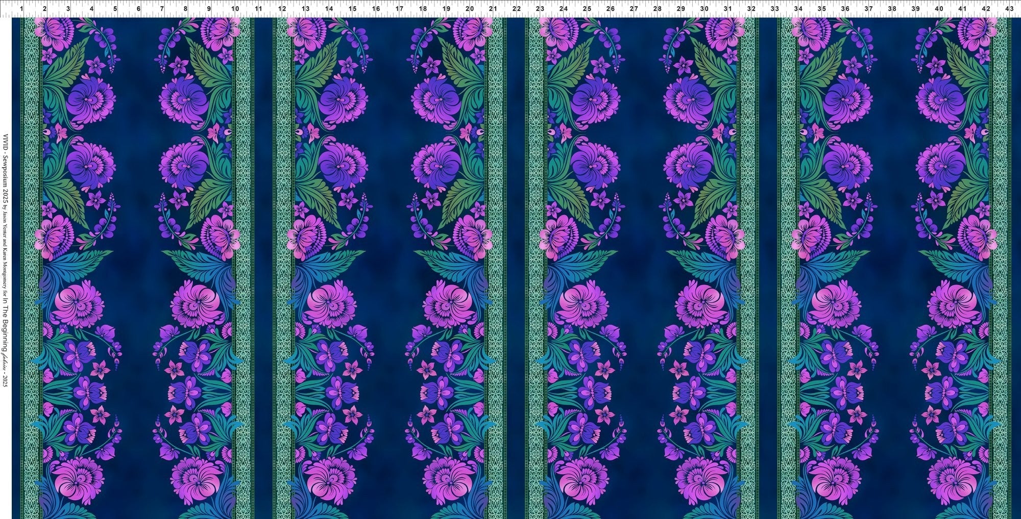 ITB Vivid Mirrored Stripe Jewels - Stitch - Durango, Colorado Quilt & Sewing Shop