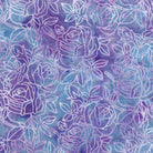 Island Batik Large Rose-Multi Blue Purple - Stitch - Durango, Colorado Quilt & Sewing Shop