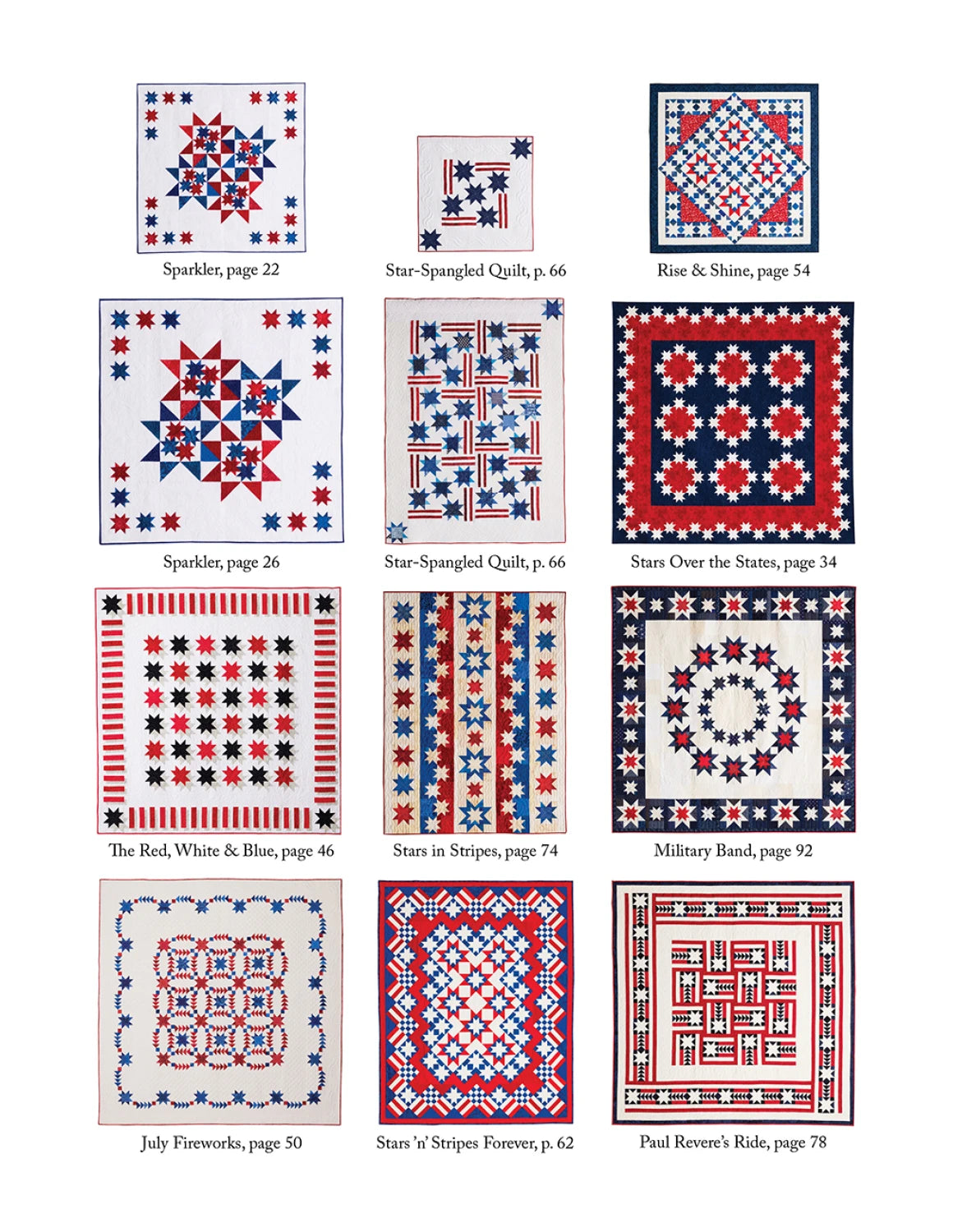 Red, White & Blue Star Quilts - Stitch - Durango, Colorado Quilt & Sewing Shop
