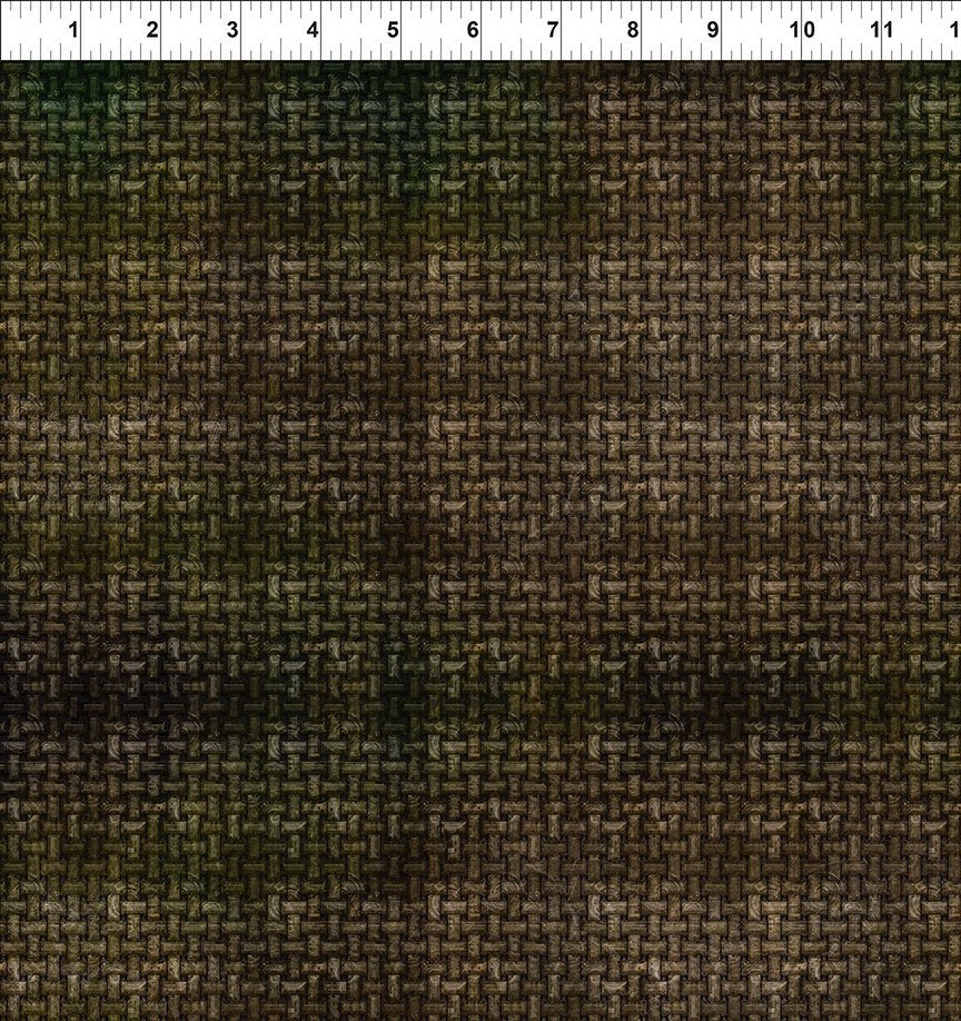 ITB Steampunk Menagerie Brown Weave - Stitch - Durango, Colorado Quilt & Sewing Shop