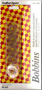 Plastic Bobbins for Pfaff 5ct - Stitch - Durango, Colorado Quilt & Sewing Shop