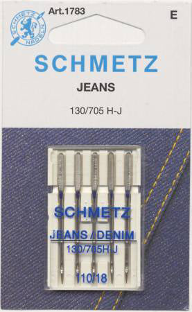 Schmetz Denim/Jeans Machine Needle Size 110/18 - Stitch - Durango, Colorado Quilt & Sewing Shop