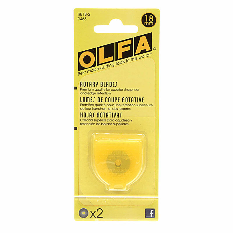 Olfa 18mm Rotary Blades - Stitch - Durango, Colorado Quilt & Sewing Shop