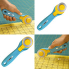 Olfa Splash 45MM Rotary Cutter Teal - Stitch - Durango, Colorado Quilt & Sewing Shop