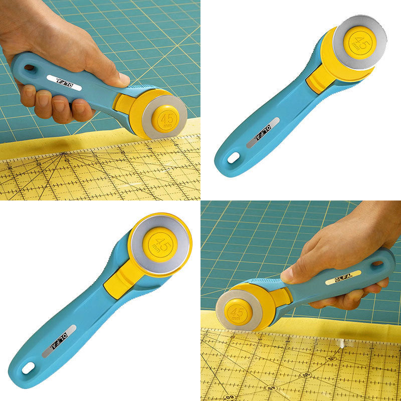 Olfa Splash 45MM Rotary Cutter Teal - Stitch - Durango, Colorado Quilt & Sewing Shop