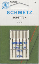Schmetz Topstitch Machine Needle Size 14/90 - Stitch - Durango, Colorado Quilt & Sewing Shop