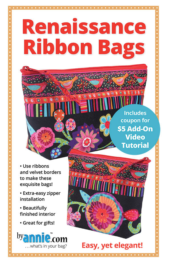 Renaissance Ribbon Bags - Stitch - Durango, Colorado Quilt & Sewing Shop