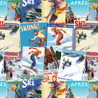 Apres Ski - Vintage Ski Posters - Stitch - Durango, Colorado Quilt & Sewing Shop
