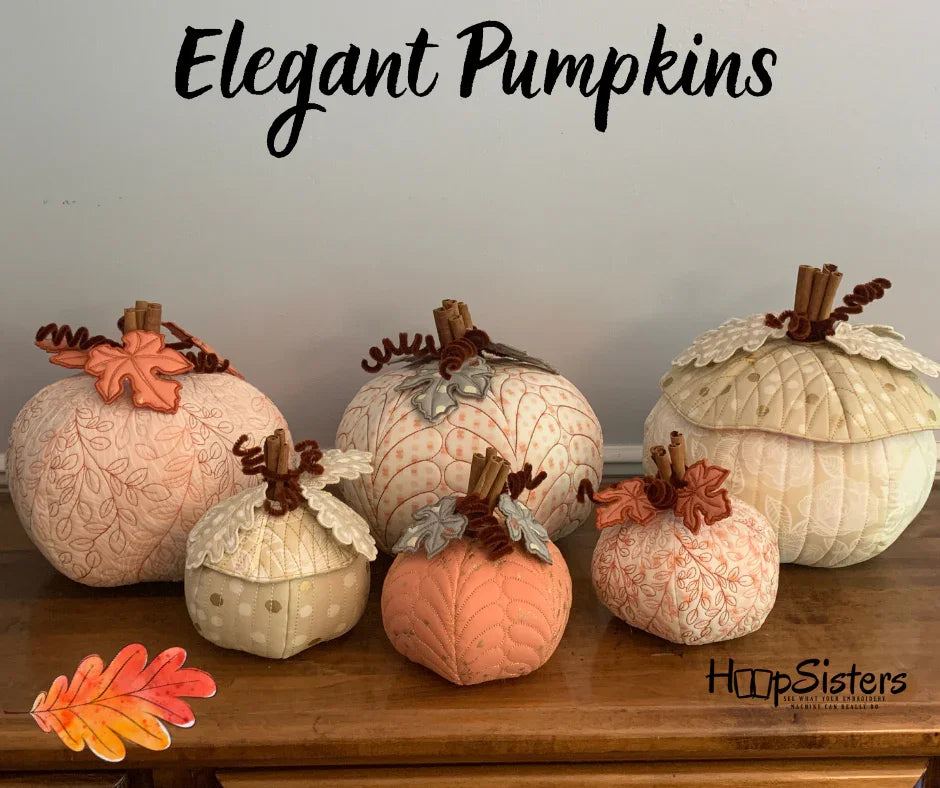 Hoop Sisters Elegant Pumpkins