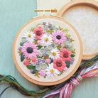 Hand Embroidery Wildflower Sampler