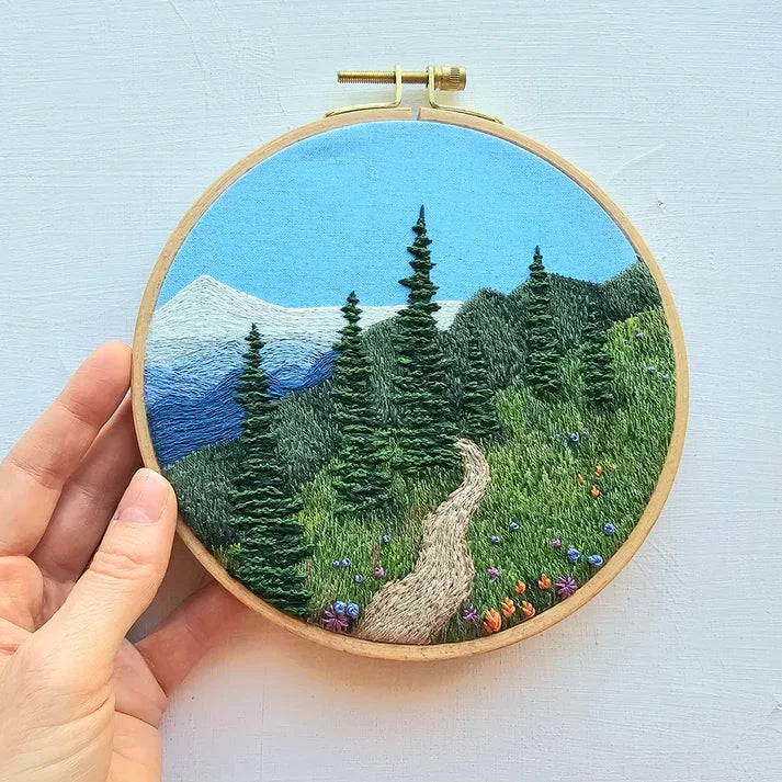 Hand Embroidery Happy Trails - Stitch - Durango, Colorado Quilt & Sewing Shop