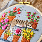 Hand Embroidery Catnap